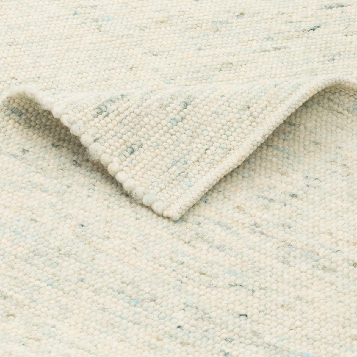 NATUR TEPPICH WOLLE NELSON MELIERT - Grün, Textil (70/240cm) - Pergamon