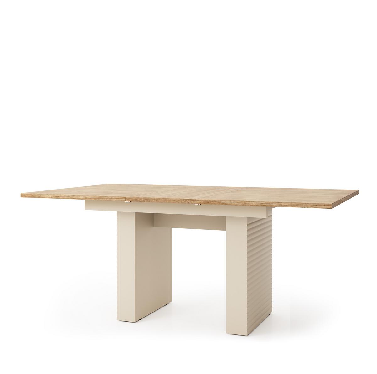 ESSTISCH KALIMERA Ausziehbar 140 - 185 / 90 x 75,3 cm - Kaschmir, Holz (140/90/75.3cm) - MASSENO