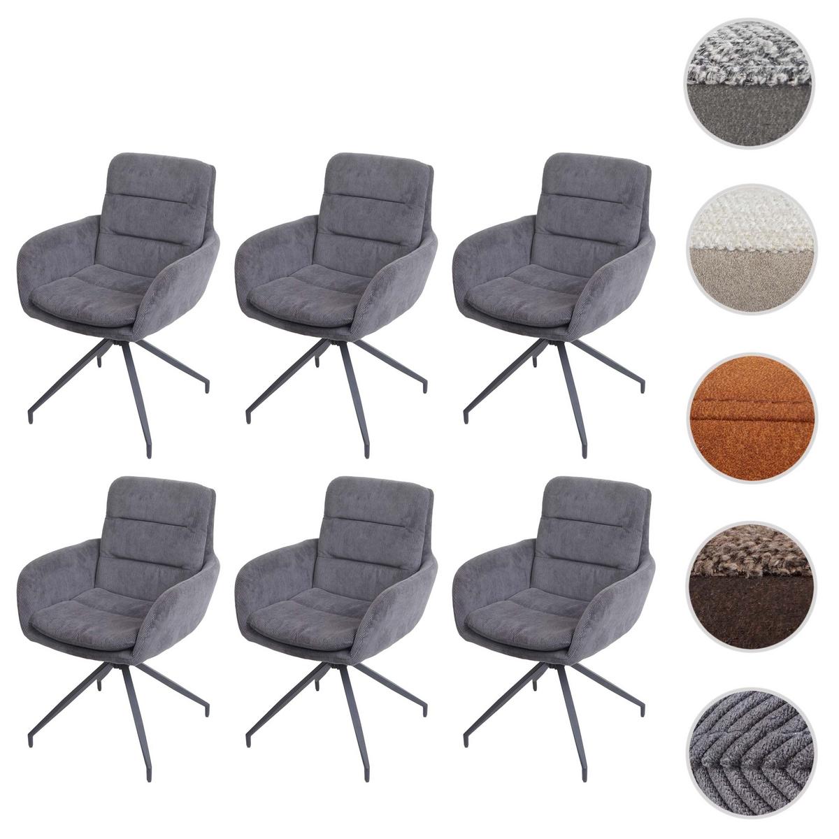 ESSZIMMERSTUHL Grau - Grau, Textil (60/89/54cm) - MCW