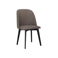 STUHL Monti 3, Holzfarbe: Schwarz - Schwarz/Bronzefarben, Holz (48/83/55cm) - MIRJAN24