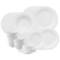 KOMBISERVICE New Cottage Basic weiß 30-tlg. - Weiß, Keramik (2/2/2cm) - Villeroy & Boch