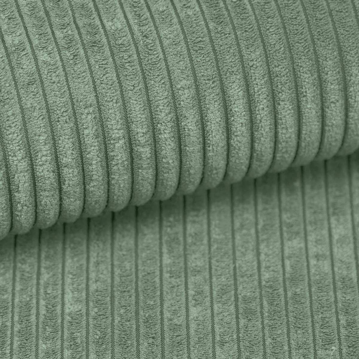ECKSOFA L Form Arborio Salbeigrün 280/203/90 cm Rechts mit Schlaffunktion - Schwarz/Grün, Textil/Metall (280/203cm) - AX Living