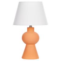 TISCHLAMPE Fabilos 30/30/48 cm - Orange, Keramik (30/30/48cm) - Beliani