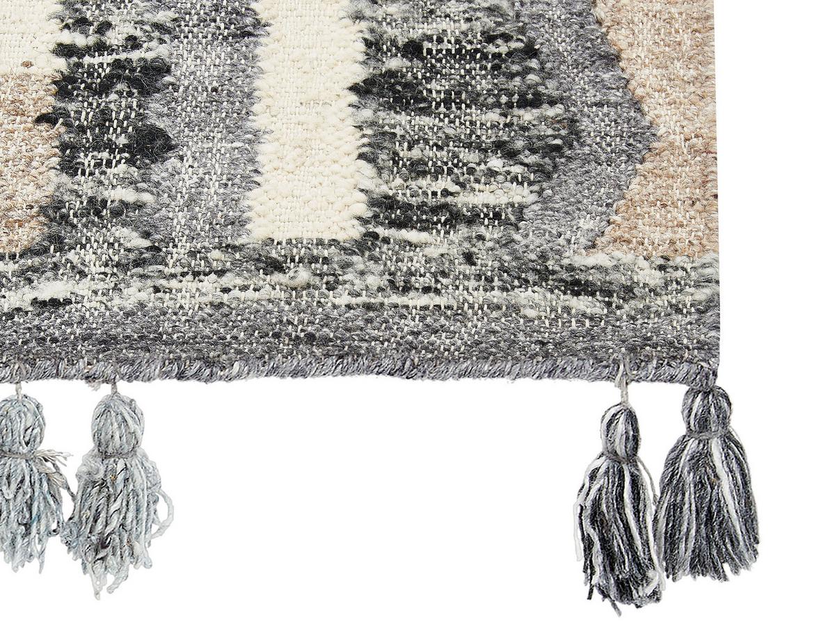 KELIM-TEPPICH Aygezard 230/160 cm - Multicolor, Textil (160/230cm) - Beliani