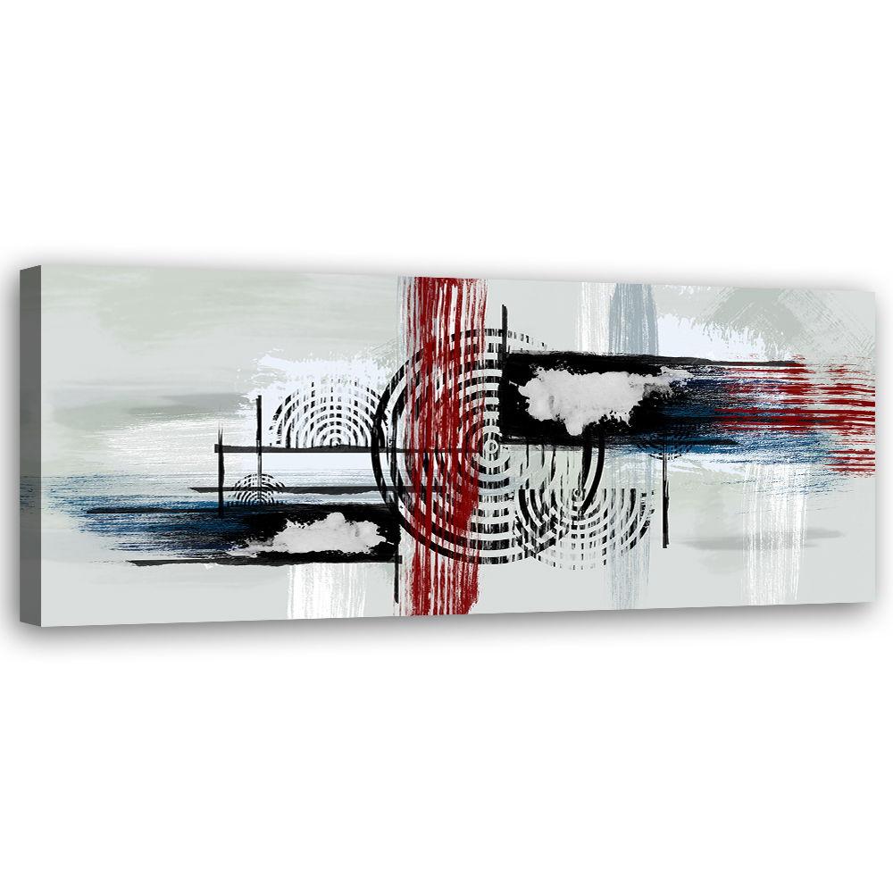 KUNSTDRUCK Grau 120/40 cm - Grau, Textil (120/40cm) - KUNSTLOFT