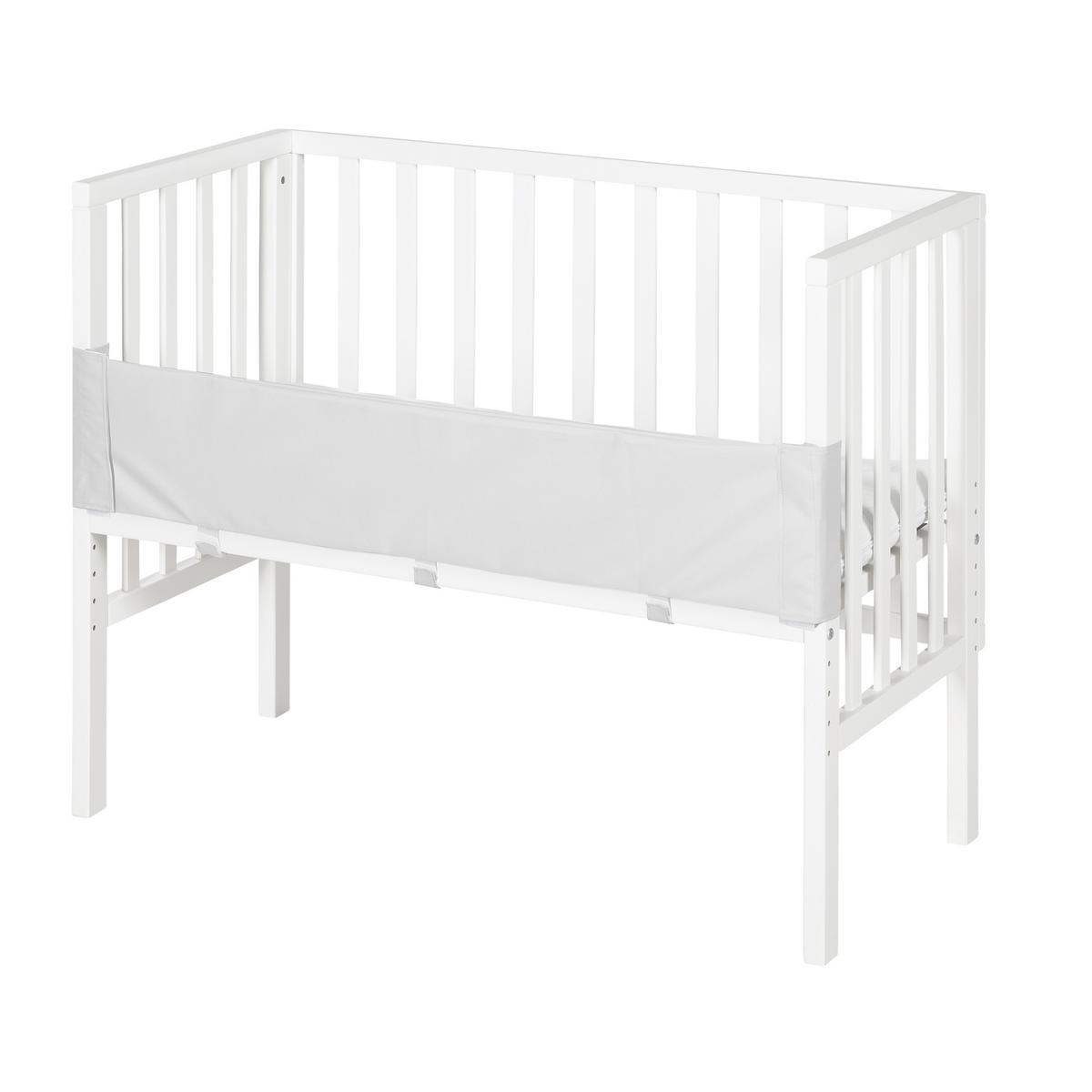 BEISTELLBETT 3in1 Set 90 x 45 cm - Weiß, Holzwerkstoff (45/90cm) - Roba