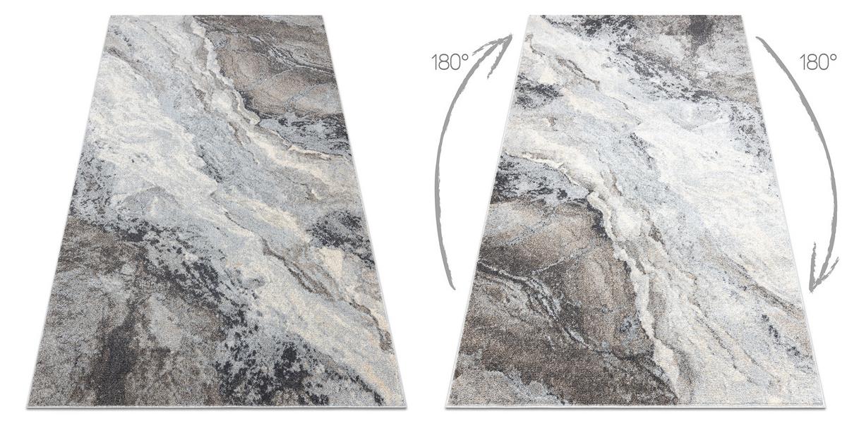 TEPPICH Fusion 140/190 cm - Grau, Textil (140/190cm) - rugsX