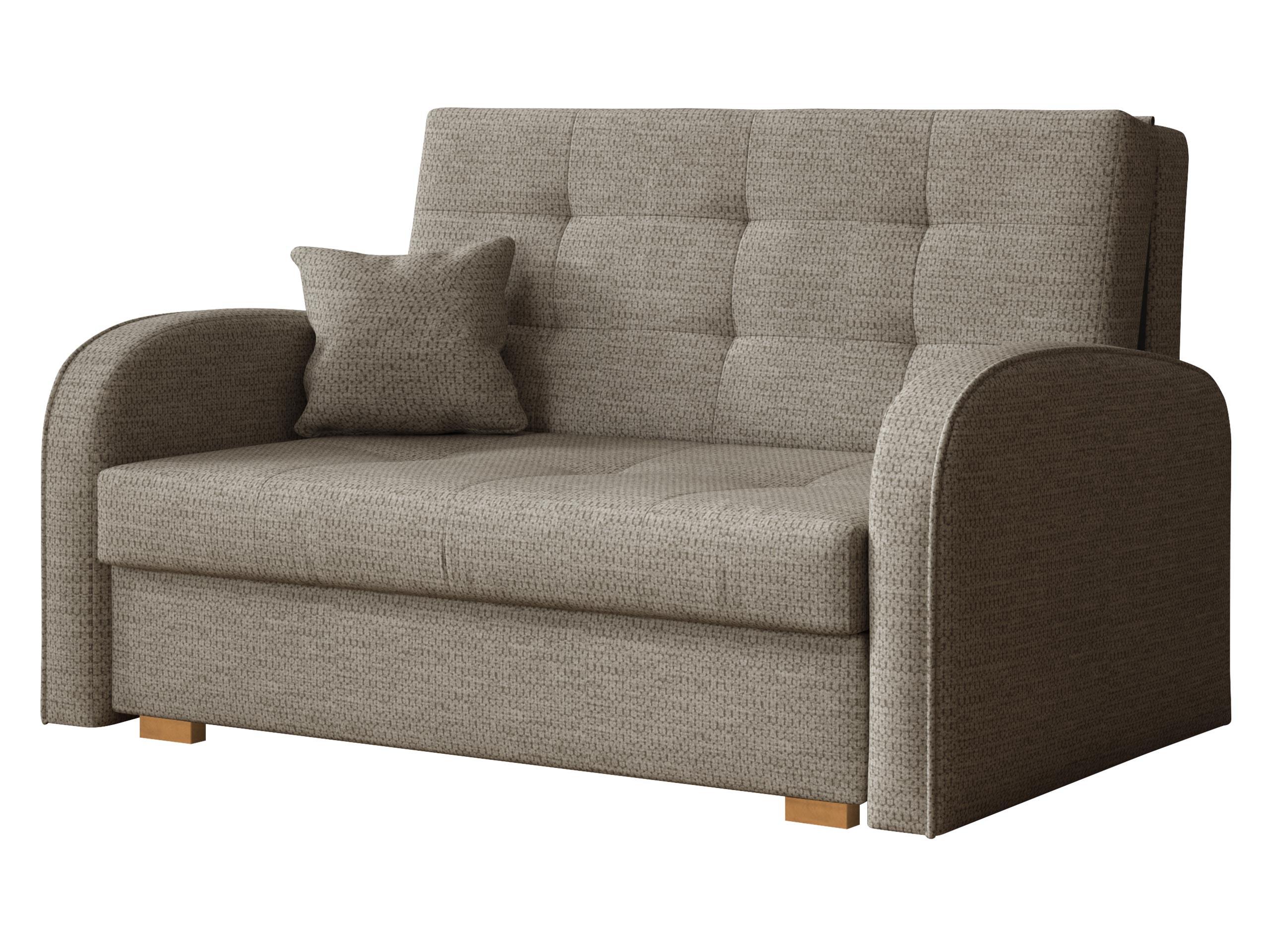 SCHLAFSOFA Viva Gold II - Naturfarben/Braun, Holz/Textil (133/85/98cm) - MIRJAN24