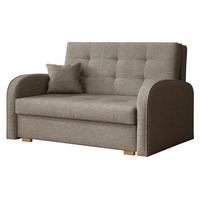 SCHLAFSOFA Viva Gold II - Naturfarben/Braun, Holz/Textil (133/85/98cm) - MIRJAN24