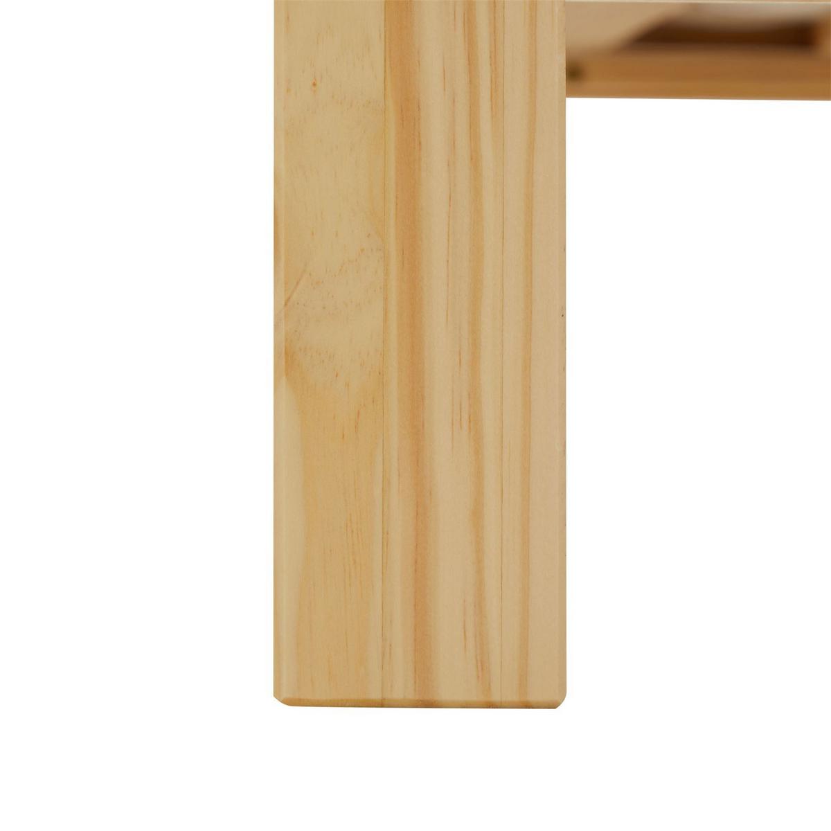 STAPELBETT RINO 90x190 cm natur - Naturfarben, Holz (90/190cm) - IDIMEX