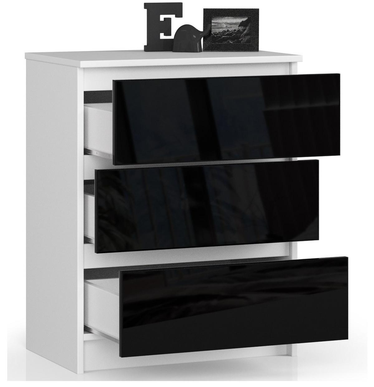 KOMMODE - Weiß, Holzwerkstoff (60/77/40cm) - RAUMHIRSCH FURNITURE