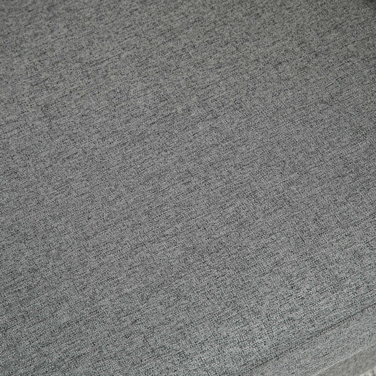 SOFA Zweisitzer Couch Doppelsofamit Kissen Leinen Grau - Hellgrau, Textil (70/78/141cm) - HOMCOM