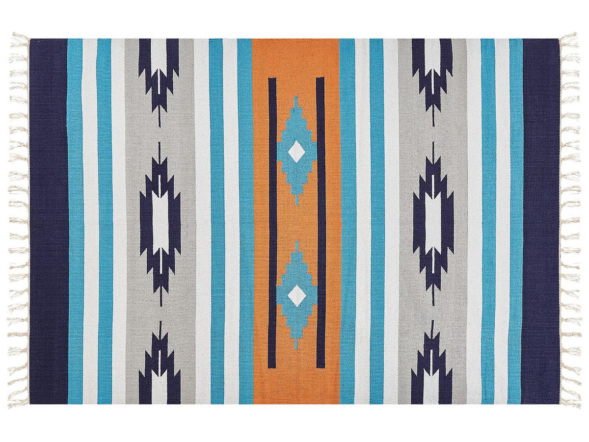 KELIM-TEPPICH Noratus 300/200 cm - Multicolor, Textil (200/300cm) - Beliani