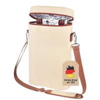 KÜHLTASCHE für Getränke 2 Flaschen 21/9.7/35.6 cm - Weiß, Textil (8.3/35.6cm) - Intirilife