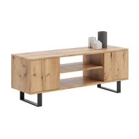LOWBOARD Focus - Eichefarben, Holzwerkstoff (40/49/155cm) - RAUMHIRSCH FURNITURE