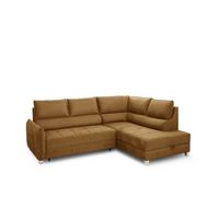 ECKSOFA Marno In Chill Me - Honig, Holzwerkstoff/Textil (260/200cm) - Fun Möbel