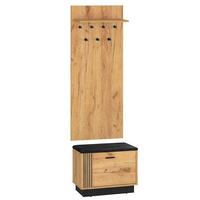 EINGANGSMÖBEL Nilo Holz - Braun, Holzwerkstoff (60/49/34cm) - Petits-meubles