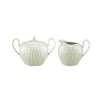 MILCH- & ZUCKER-SET Amina Seladon 2-tlg. - Grün, Keramik (1/2cm) - Seltmann Weiden