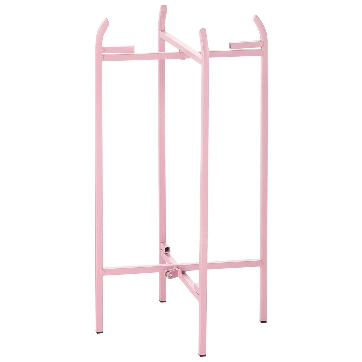 PFLANZENSTÄNDER Rosa Mokuren - Pink, Metall (60cm) - Beliani