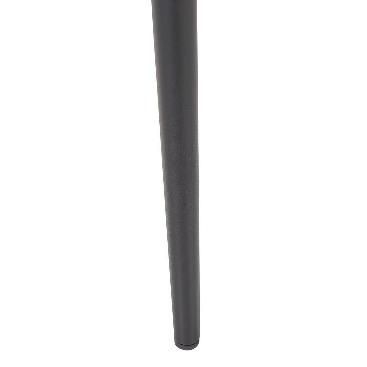 ESSTISCH 180/90/76 cm Dunkelbraun, Schwarz Oval Ottawa - Dunkelbraun, Holzwerkstoff (180/90/76cm) - Beliani