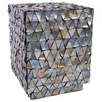 HOCKER aus Holz, grau, 35x45cm - Grau, Holz (35/45/35cm) - Wanderlust