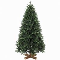 WEIHNACHTSBAUM PE PVC Grün - Grün, Kunststoff (180cm) - HOMCOM