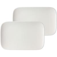 SERVIERPLATTEN Arena weiß 33,5 x 22 cm 2er Set - Weiß, Keramik (22/3/33.5cm) - Ritzenhoff Breker