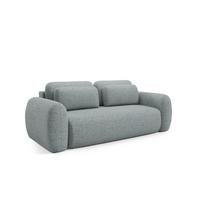 SCHLAFSOFA Gaston - Dunkelgrau, Holzwerkstoff/Textil (266/95/110cm) - Fun Möbel