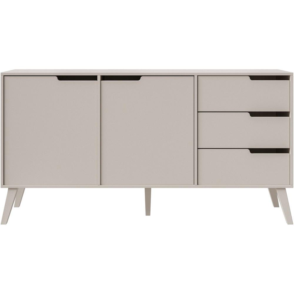 KOMMODE Norel mit 3 Schubalden und 2 Türen, Kaschmir - Kaschmir, Holz/Holzwerkstoff (160/80/40cm) - Beautysofa