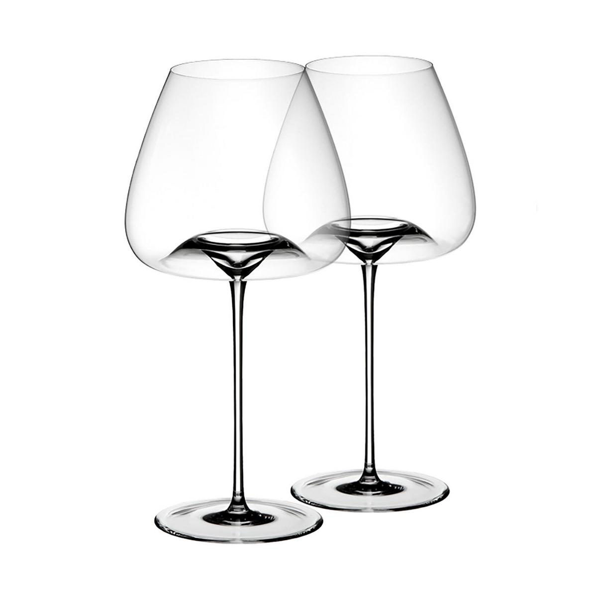 WEINGLÄSER Vision transparent 6-tlg. - Transparent, Glas - Zieher