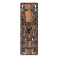 WANDGARDEROBE - Historische Holztür 34/105 cm - Braun, Holzwerkstoff (34/105/1.6cm) - Bilderwelten