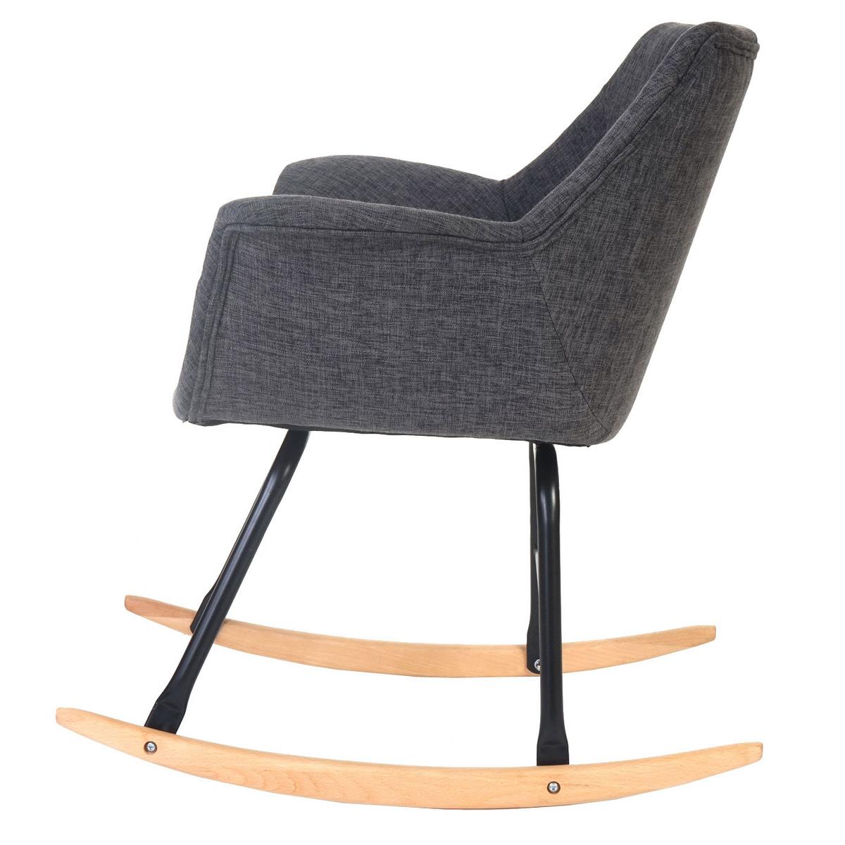 SCHAUKELSTUHL Grau - Grau, Textil (69/76/70cm) - MCW