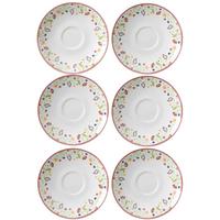 ESPRESSOUNTERTASSEN Shanti bunt ø 12.0 cm 6er Set - Multicolor, Keramik (12cm) - Ritzenhoff Breker