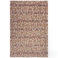 TEPPICH COQUET, mit Kreuz Muster, Rot-Bunt, 200 x 290 cm - Rot, Textil (290/200cm) - KADIMA DESIGN