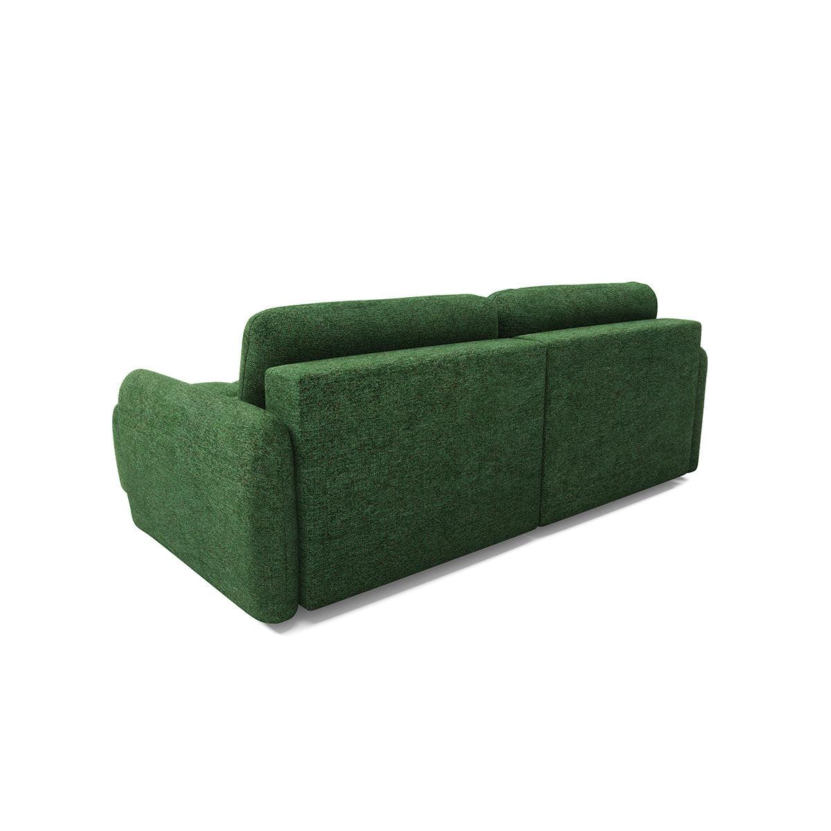ECKSOFA Vittoria Grün - Grün, Holz (240/165cm) - Petits-meubles