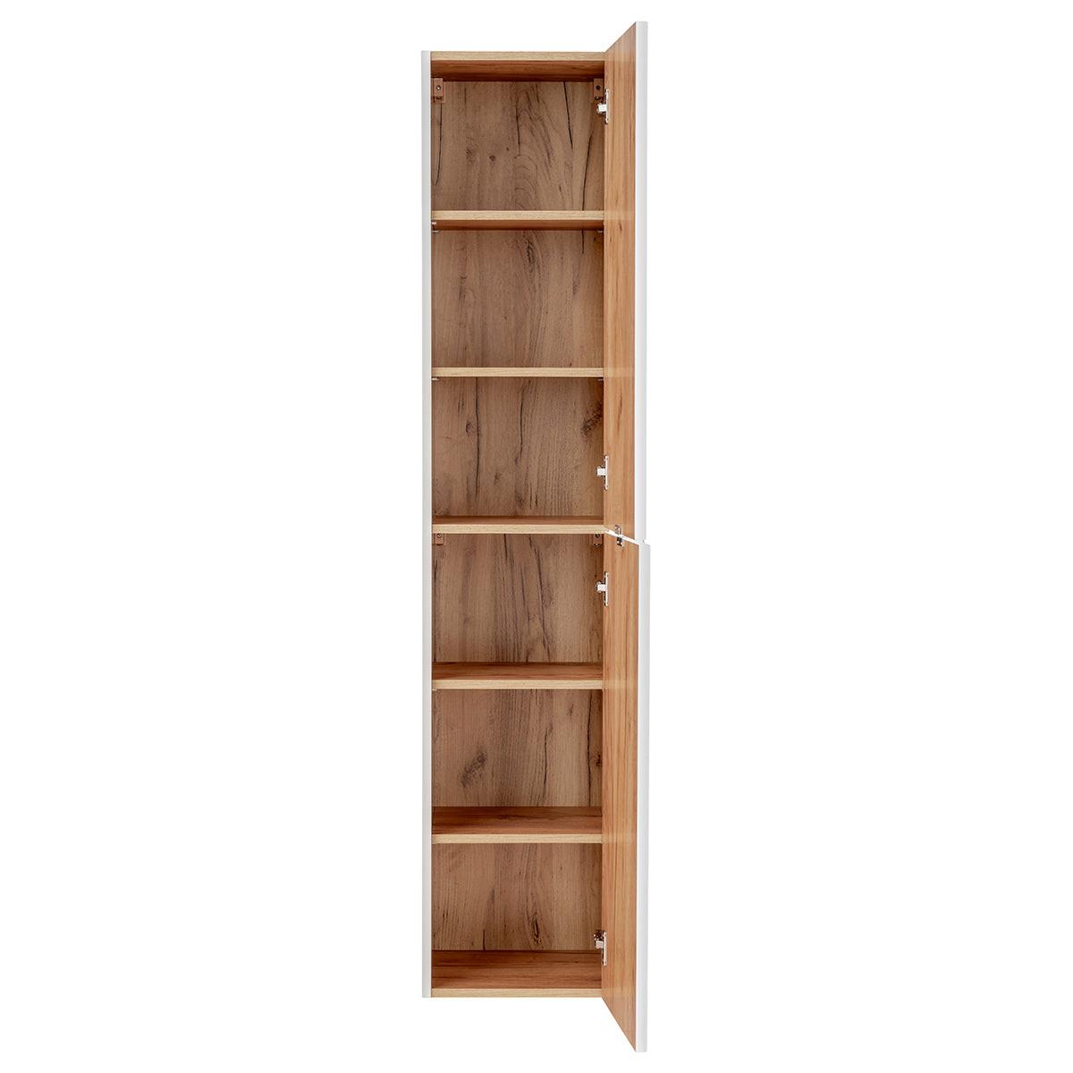 HÄNGESÄULE April Weiß - Weiß, Holzwerkstoff (35/170/33cm) - Petits-meubles