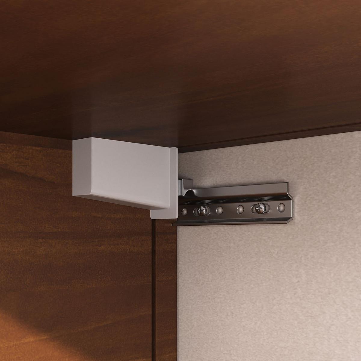 LOWBOARD TECCA - Kastanienfarben, Holz (180/30/34cm) - IDIMEX