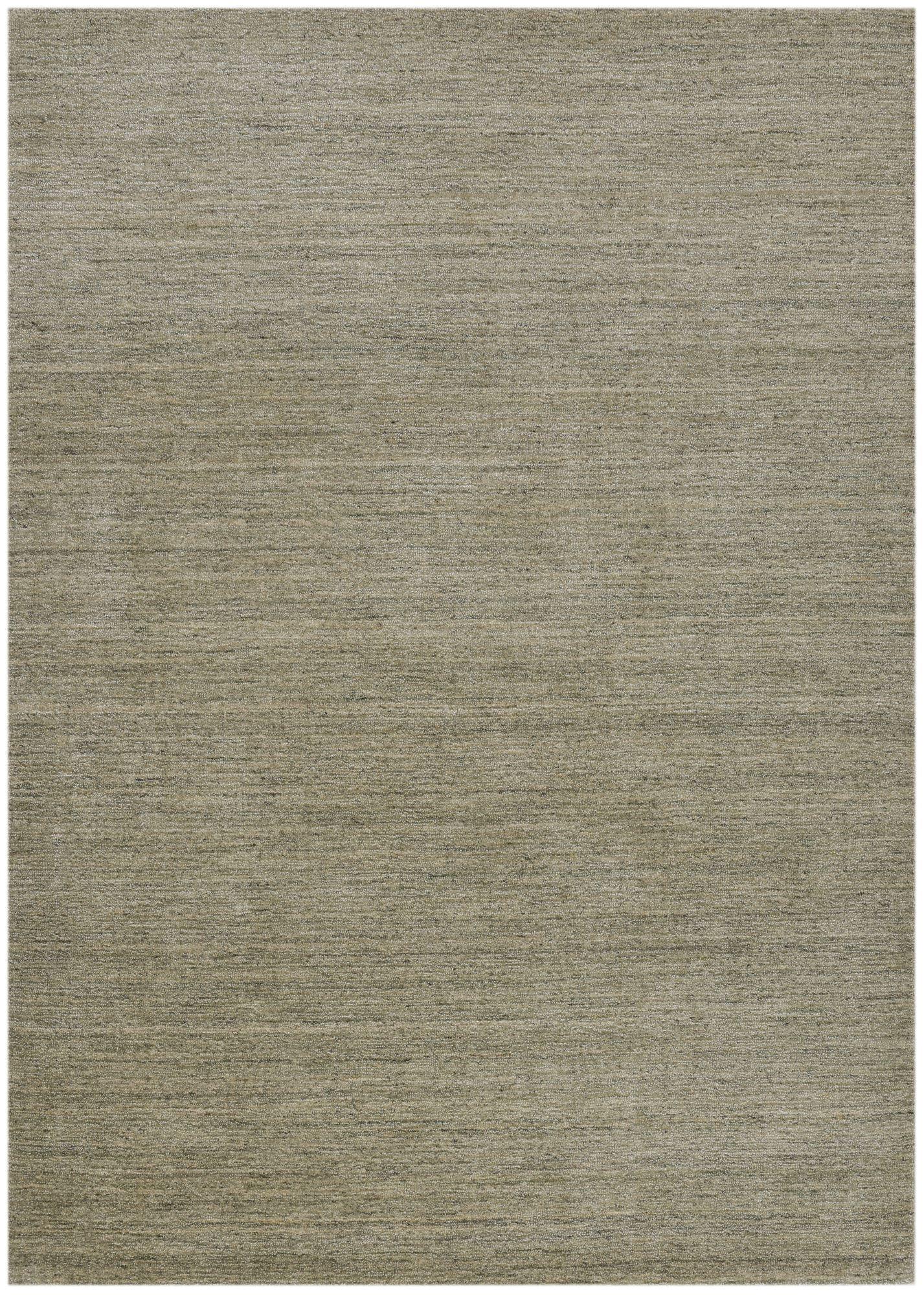 HANDWEBTEPPICH mit Seidenglanz, pflegeleicht, robust 250x350 cm - Grün, Textil (250/350cm) - Rug and Roll