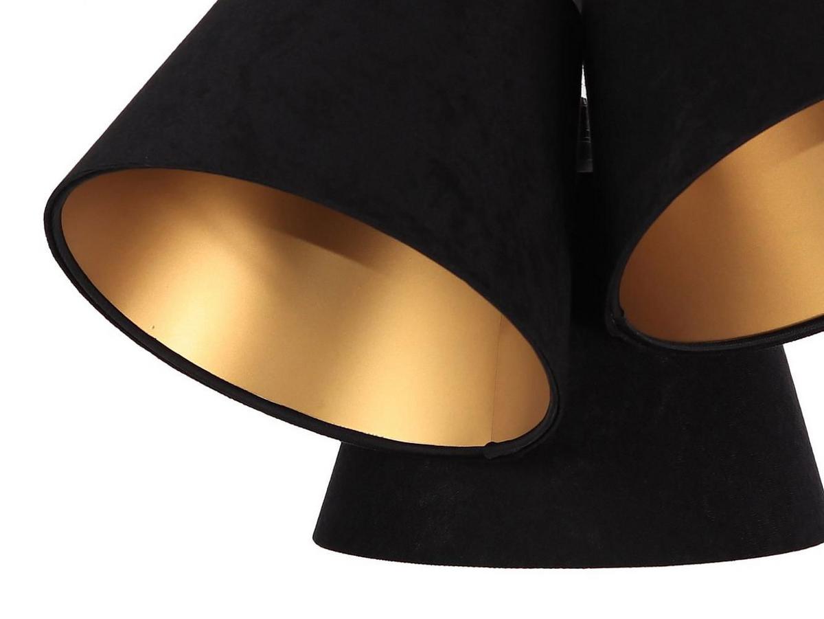 HÄNGELEUCHTE Gold 26/19 cm - Goldfarben, Kunststoff (26/0.8/19cm) - ONZENO