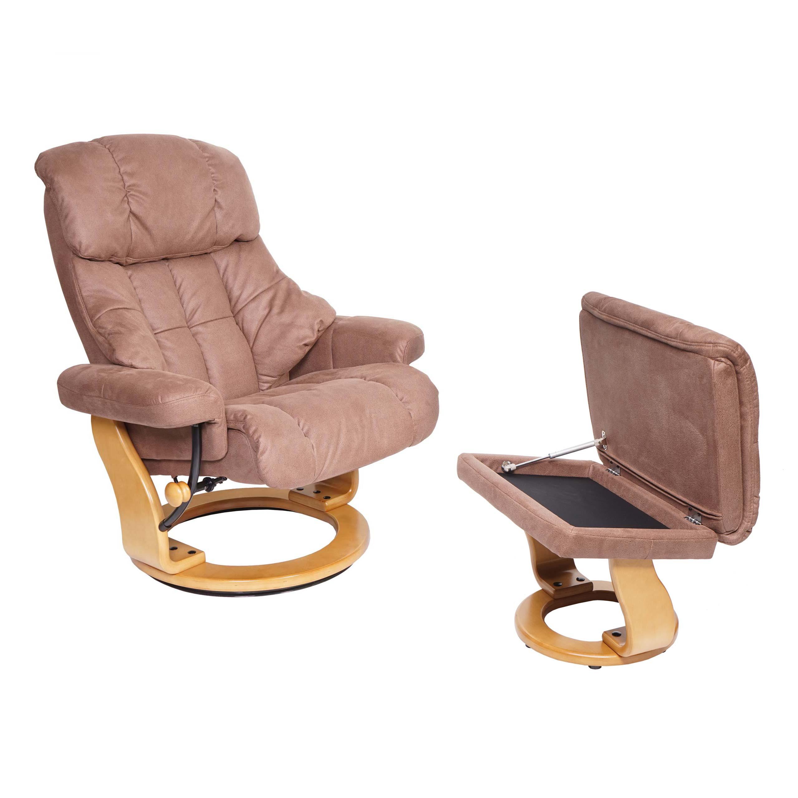 RELAXSESSEL XXL Braun - Braun, Textil (97/112/88cm) - MCA