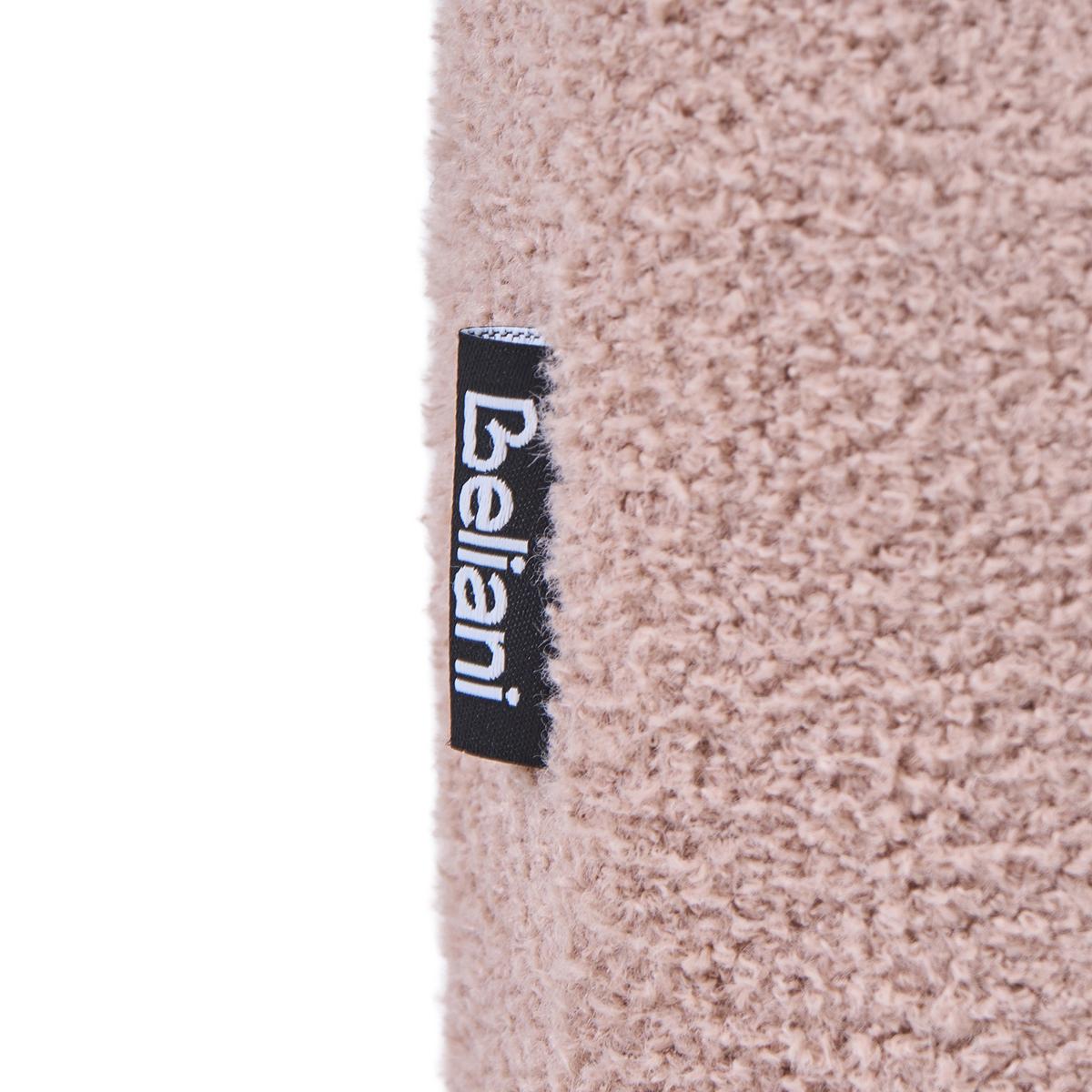 POLSTERBANK Bouclé Beige Idyllwild - Beige, Textil (111/45/39cm) - Beliani