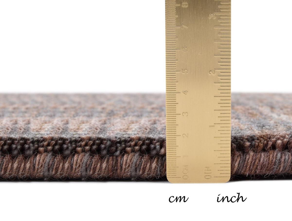HANDWEBTEPPICH Nashville 140x200 cm - Braun, Textil (140/200cm) - THEKO