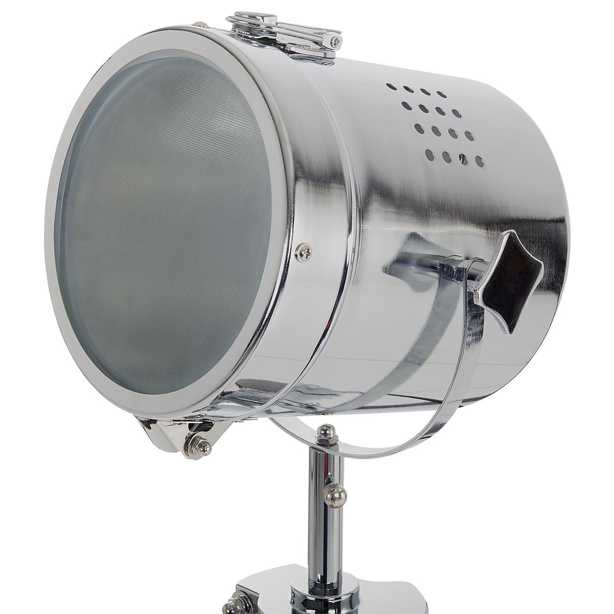 STEHLAMPE Alzette 70/70/143 cm - Weiß, Holz (70/70/143cm) - Beliani