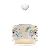 HÄNGELEUCHTE Lurgan - Weiß, Textil (30/30/70cm) - lux.pro