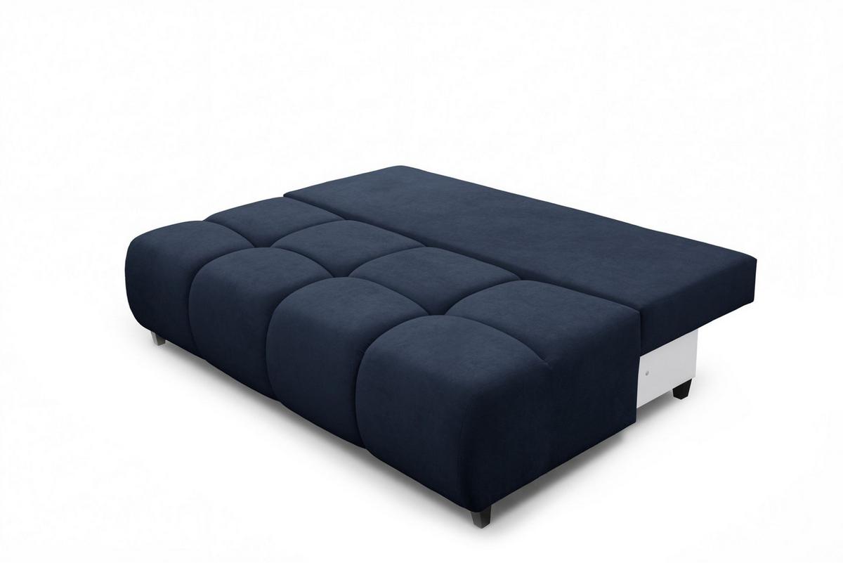 SCHLAFSOFA Xenio Mit Schlaffunktion - Dunkelblau, Holzwerkstoff/Textil (196/103/100cm) - Fun Möbel