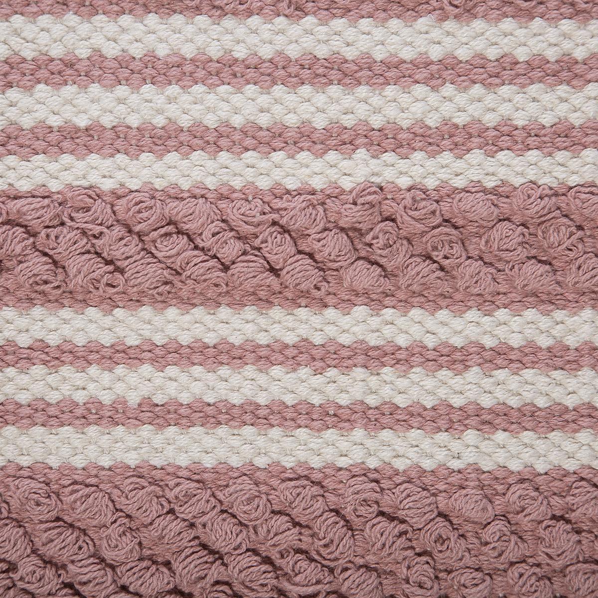 POUF Kochi 42/44/40 cm - Pink, Kunststoff/Textil (44/40/42cm) - Beliani