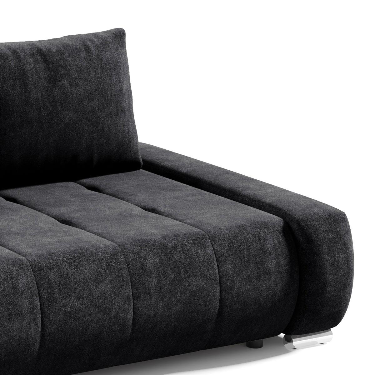 SCHLAFSOFA Jonas 3 Sitzplätze Dunkelgrau - Dunkelgrau, Holzwerkstoff (240/85/110cm) - Petits-meubles