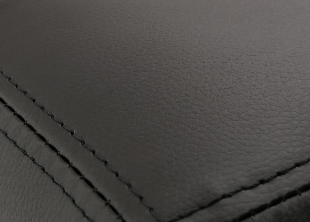 SESSEL LOUNGESESSEL Schwarz - Schwarz, Leder (86/70/75cm) - MCW
