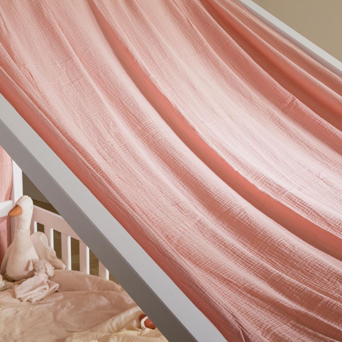 HAUSBETT-HIMMEL LIAN - Rosa, Textil - IDIMEX