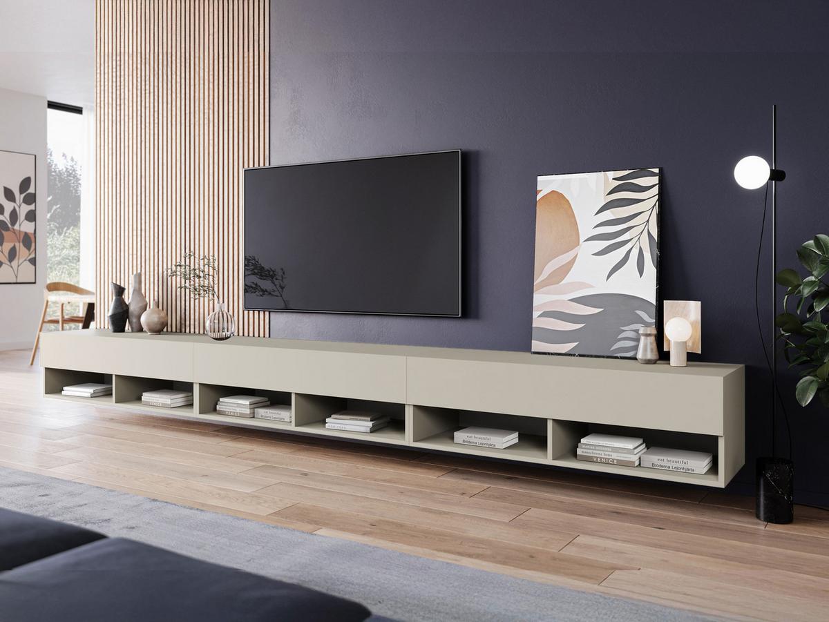 TV-LOWBOARD A300 - Kaschmir, Holzwerkstoff (300/32/33cm) - MIRJAN24